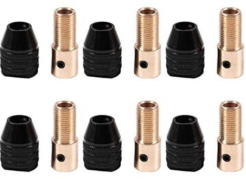 LOLPALONE Juego de 6 brocas pequeñas de 0,3 a 3,5 mm para mini portabrocas electrónicas, universales