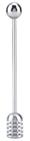 VVCPVDXCI Honey Stick Spoon Solid 304 Stainless Steel Honey Dipper Drizzler Stirrer Spoon Mixing Stick Tool
