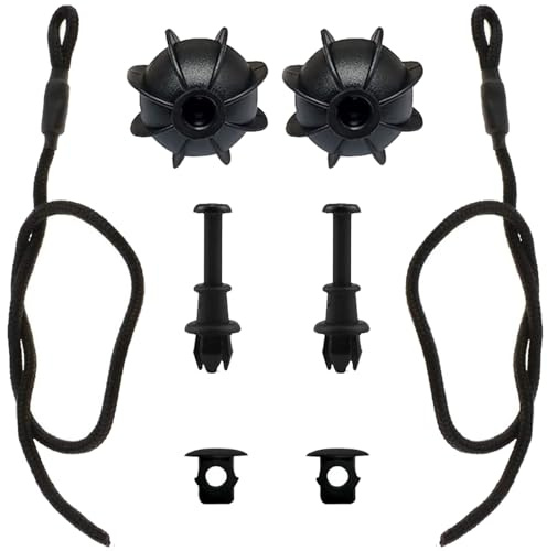 GisWell 2 Stück Kofferraum Halteband Hutablage Auto Universal Haltebänder Kofferraumabdeckung Band Halterung,Schwarz Band Halterung,mit 2 Clips,für VW für Golf 6 5 4 MK6 GTI R20 für Audi 1K6863447A