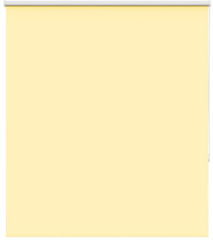 Rollo Verdunkelungsrollo gelb 140x175 cm Stoffbreite 136,6 cm Polyester