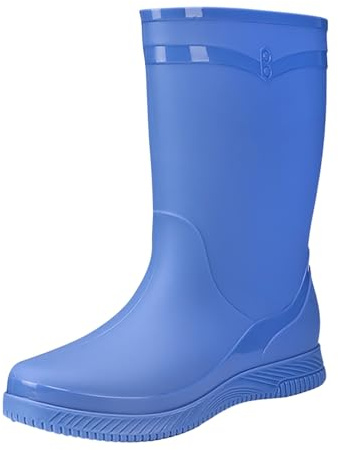 Bota para Mujer de Cana Alta Botines Planos largas Informales Tacón Grueso Diseno Elegante con cremallera lateral cómodos invierno Ideales Otono