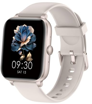 ASWEE Smartwatch Herren Damen mit Bluetooth Anrufe, 1,83 Zoll HD Fitnessuhr mit Pulsuhr/Schlafmonitor, 123+ Sportmodi Smartwatch, Fitness Tracker mit Schrittzähler, IP67 wasserdicht für Android iOS