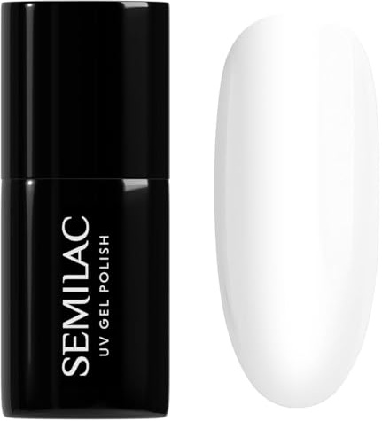 Semilac Semi Hardi Clear UV Gel Nagellack 7ml – Aufbauender & Verlängernder Klarer Gel Lack | Für Nagelverlängerung & Verstärkung | Einfache Anwendung & Ausgezeichnete Qualität