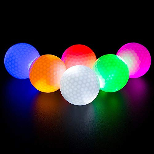 Lysande golfbollar, 3-pack