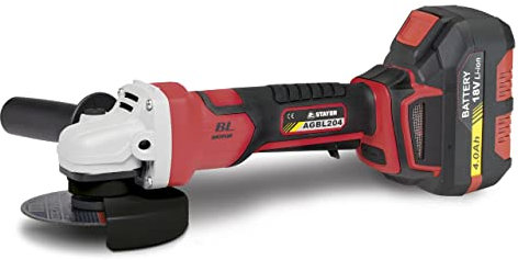 Amoladora angular PROFESIONAL Ø115mm a batería AGB L2024 BRUSHLESS SET