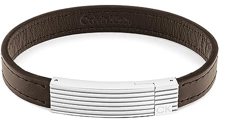 Calvin Klein Lederarmband für Herren Kollektion CIRCUIT Braun - 35000268