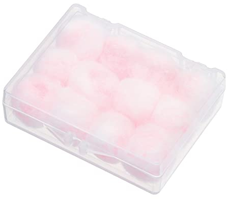 Generic Wachs Baumwolle Ohrstöpsel Schwimmen Ohrstöpsel Geräuschreduzierung Schlafen Schnarchen Schalldämmung Hören Schalldicht Tragbar (Color : 01)