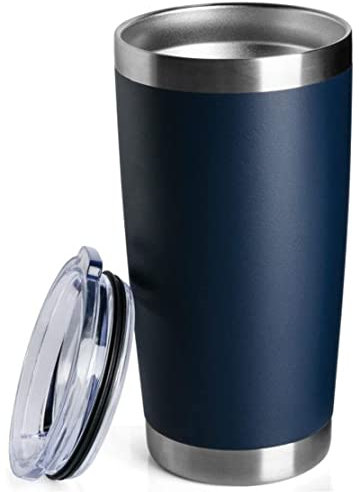 Vacuum flask Cup Thermal Mug Beer Cup Tumbler Stainless Steel Double Wall Vacuum Insulated Coffee Tea Mug Wide Mouth Water Bottle Drinkware Vacuum flask Flask Cup(Orange)