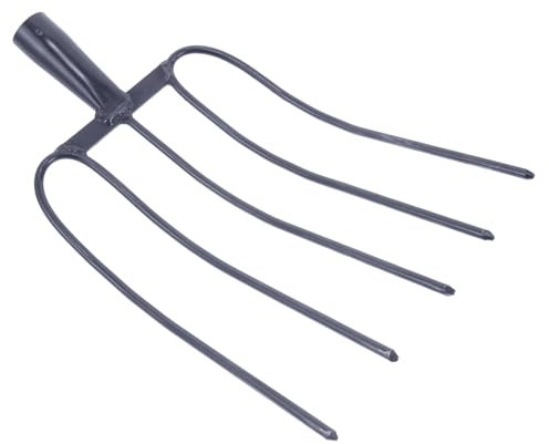 SOIMISS Strumento Solido a Denti Multiuso Per Raccolta Letame e Cura Prato in Aree Rurali Tradizionali Affidabile e Facile Da Usare