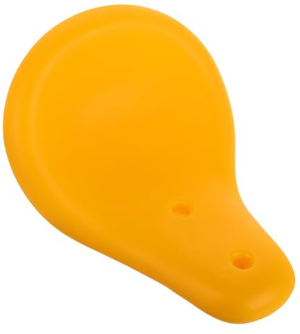 STOBAZA Outdoor Plastic Rocker Chair Seat Replacement for Kids, Sturdy Seesaw Board Accessory, Bright Yellow Playground Parts for Community Parks and Gardens