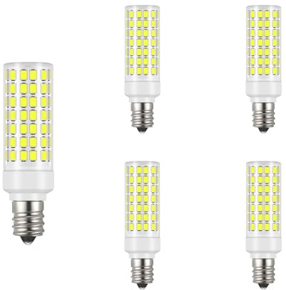 Linqzxz E14 LED Glühbirne 7W 6000K Kaltweiß, 5er-Pack