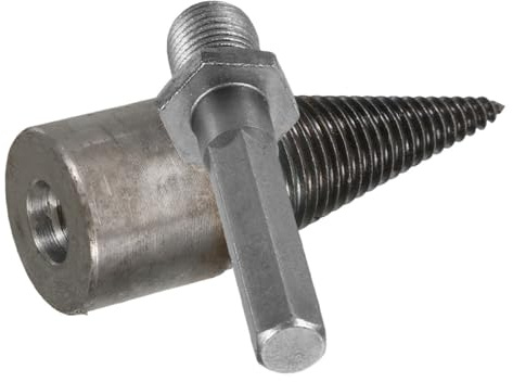 SOIMISS Punta da Trapano Spaccalegna 42 Mm Manico Esagonale, Strumento per Legna da Ardere Resistente e Versatile, Accessorio per Trapano Elettrico per Cantiere e Uso Domestico