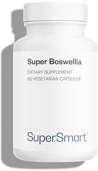 Super Boswellia – Standardisierter Extrakt aus Boswellia serrata mit 20% AKBA – Hohe Bioverfügbarkeit – Vegan – SuperSmart