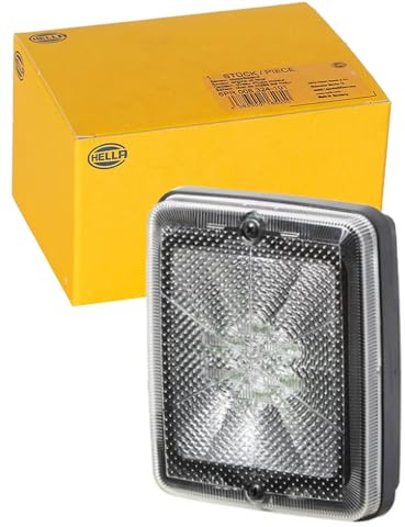 HELLA Dimbakljus - LED - 24V - inbyggnad - Lyktglasfärg: glasklar - Kontaktutförande: Flatstift - Bak - 2NE 013 236-301