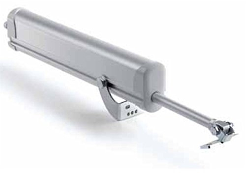 Fensteröffner elektrisch|RAYWIN Fensterantrieb mit Stange | für Dach-, Kipp- und Klappfenster | 230V | grau R45/200