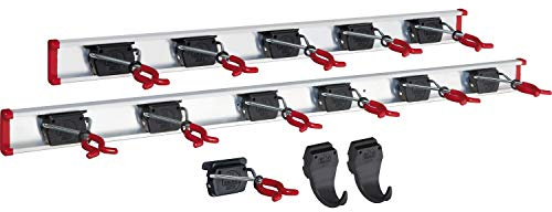 BRUNS Gerätehalter, schwarz/rot