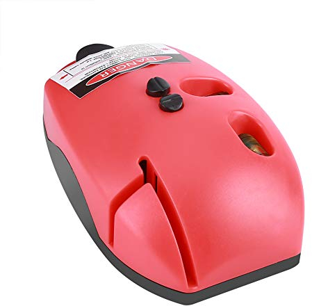 Laser Line Level (Mouse),2 Lines Vertical Horizontal Line Infrared Laser Level Right Angle Measuring Tool, for Hang Photos,Install Shelves,Lay Floors,Hang Wallpaper (Red)