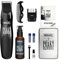 Wahl and Peaky Blinders Beard Trimmer Gift Set, Battery Powered Trimmer, Men’s Stubble Trimmers, Facial Hair Trimming, Beard Shampoo, Beard Care, Men’s Grooming