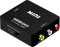 Aolirot Convertisseur HDMI vers AV 1080P - Adaptateur RCA/CVSB L/R Vidéo HDMI2AV - Prise en Charge NTSC PAL - Commutateur de Détartreur