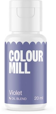 Colour Mill Oil-Based Food Coloring, 20 Milliliters Violet