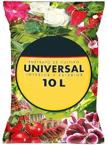Sustrato de Flores y Plantas 10L El Secreto para un Jardín Colorido y Lleno de Vida