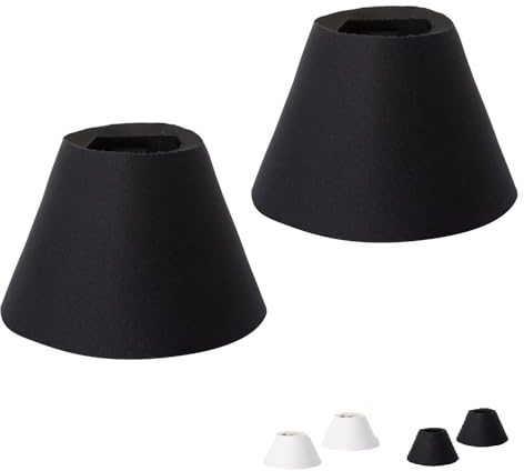 NETPROSHOP 1 Paar Hufglocken schwarz oder Weiss Springglocken Neopren S bis XXL, Groesse:XXL, Farbe:Schwarz