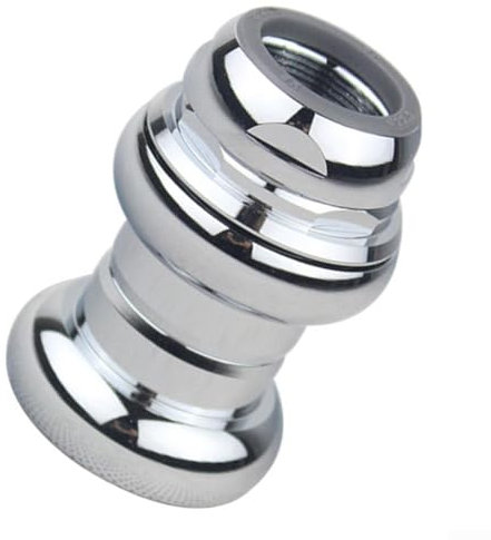 Cuffia per bicicletta filettata a scatto fisso, 1 pollice per bici da corsa con cuscinetto forcella da 22,2 mm lavorato a CNC in lega di alluminio