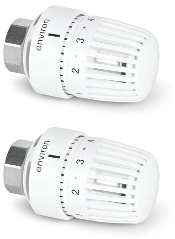 ENVIRON – termostathuvud M30 x 1,5 | med flytande givare och nollläge | 7–28 °C 1–5 | med frostskyddsfunktion | värmetermostat (2)