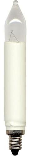 Best Season Lot de 2 bougies de rechange pour guirlande lumineuse E10 3 W/16 V