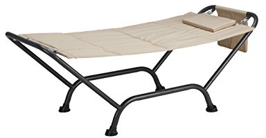 Linea Garden Friend a1220302, Hängematte mit Ständer Malediven, Beige