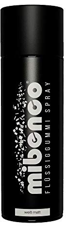 Mibenco Flüssiggummi Spray/Sprühfolie Weiß Matt 400 ml