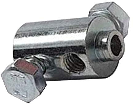 KABELKLEMME UNIVERSAL DOPPELSCHRAUBE 12MM x 21MM Moped Kupplung Gas Bremse KLEMMSCHRAUBEN Nippel BREMSZUG BOWDENZUG AUßENHÜLLE