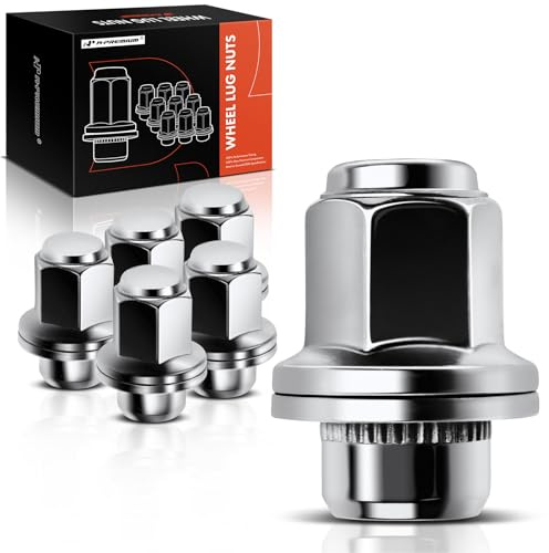 A-Premium Wheel Lug Nuts Compatible with INFINITI QX56 2011-2013 QX80 2015-2022 Nissan Armada 2017-2022 Front or Rear 6-PC Set