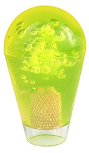 Gelb Rocker Ball Top Ersatzgriff Arcade-Spiel Ersatzzubehör Ellipsen-Oval-Joystickkopf für Kranmaschinen, Challenge-Maschinen