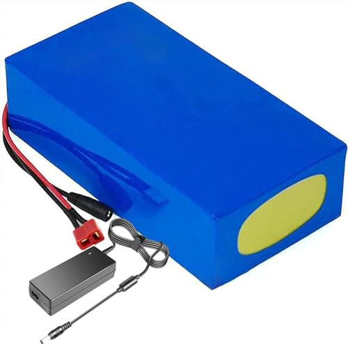 Batterie De Vélo Électrique 48V 20Ah, E-Bike Battery 13S6P Batterie Au Lithium Rechargeable Haute Puissance pour Moteur 500W 800W 1000W 48V 20Ah,T