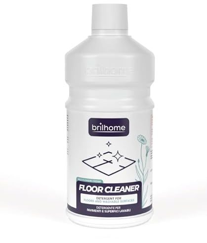 Brilhome - Limpiador de suelos, detergente multisuperficie para suelos y superficies lavables