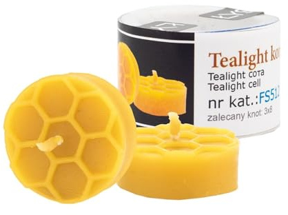 LYSON Kerzengießform Silikonform Teelichtzelle Höhe 1,5 cm Silikon Kerzenform für Sojawachs Bienenwachs Gips Seifer Aromatherapie Kerzenherstellung Bienenwachskerzen Geschenkidee