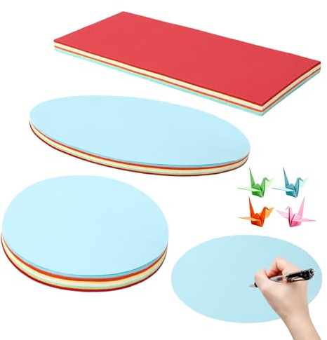 180 Stück Moderationskarten Set, Flipchart Papier Karten in 3 Formen, 6 Farben Büro Deko Zubehör für Moderationskoffer, Kreidetafel, Whiteboard, Pinnwand Filz, Präsentation und DIY