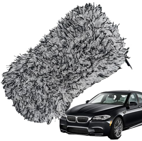 Esponja Coche - Toallas Microfibra Absorbentes | Limpiador Secado Rápido para Pintura Parabrisas Interior Neumáticos Cuero Exterior