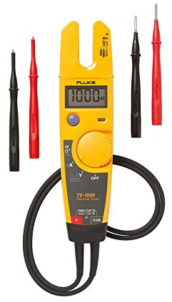 Kit de comprobador eléctrico Fluke con funda y 1AC II