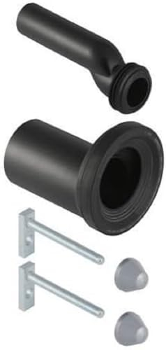 Geberit - Juego De Conexión Geberit Para Inodoro Suspendido, Con Material De Fijación, Excéntrico: D90Mm D1=45Mm (405.116.00.1)