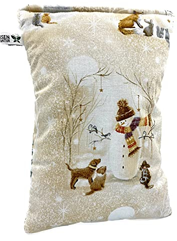 Natur Schlaf- und Heilkräuterkissen, gefüllt mit 100% Natur, ca.25x20 cm. Design Nr. 70.1