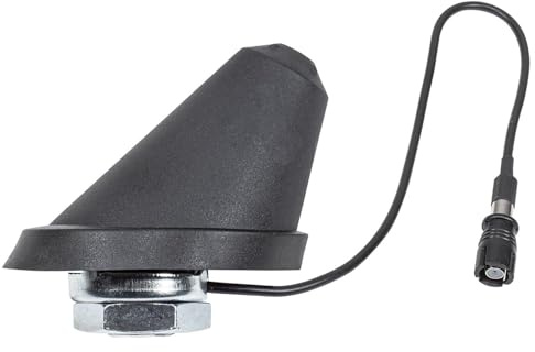 tomzz Audio 1000-008 Ersatz Antennenfuss Raku II mit Verstärker (Phantomeinspeisung) kompatibel mit Audi Opel Seat Skoda VW 60 Grad
