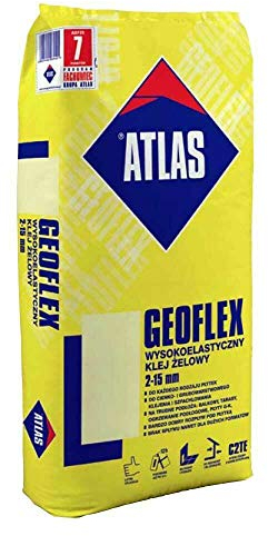 ®ATLAS Flex Fliesenkleber Hochelastischer Gel- Klebemörtel C2TE- ATLAS GEOFLEX 25 Kg