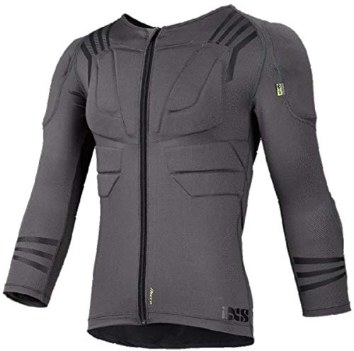 iXS Sports Division Kinder Protektorenjacken Trigger Upper Body Protective, Grey, L, IX-PRT-6895_KL