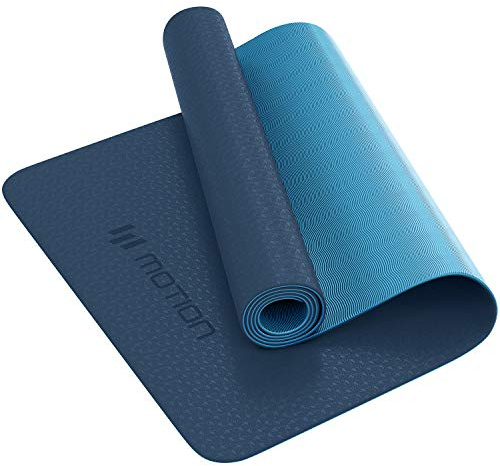 Classic Pro Yoga Mat - TPE Eco Friendly Non Slip Fitness Mat for Yoga, Pilates & Gymnastics - 183 x 61 x 0.6CM (Blue)