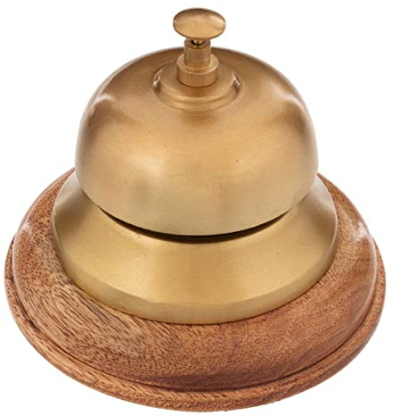 Atmosphera - Campana - árbol de Mango - Oro - D12-5 cm