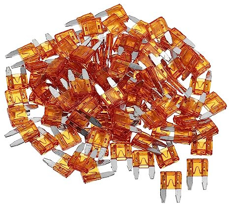 A ABSOPRO Auto Lama Stile Fusibili 5A Durevole | Corto Circuito Protezione 100pz