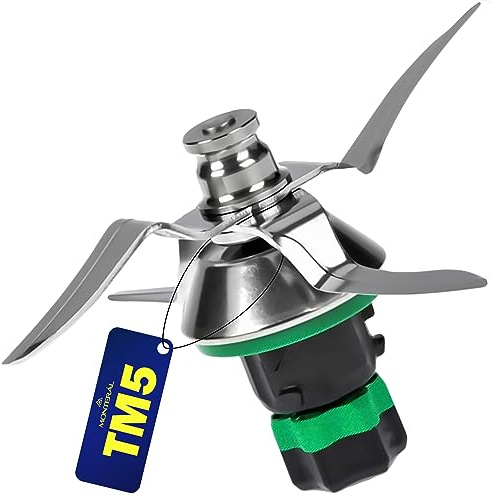 Gruppo di Coltelli e Guarnizione per Vorwerk Bimby TM5 Robot da Cucina | Garanzia di 10 Anni - MONTERAL