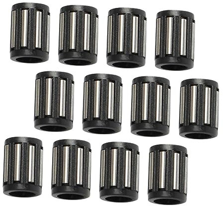 GLEAVI 50Pcs Roulement D'Avion Roulement À Rouleaux Ouvert Roulement À Linéaire Roulements À Bride Roulements À Aiguilles En Vrac Roulements À Complément Complet Chaise Haute